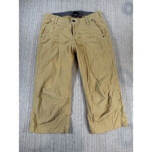 Kuhl Capri Hiking Pants Women's 10 Khaki Outdoor Adventure Stretch Performance